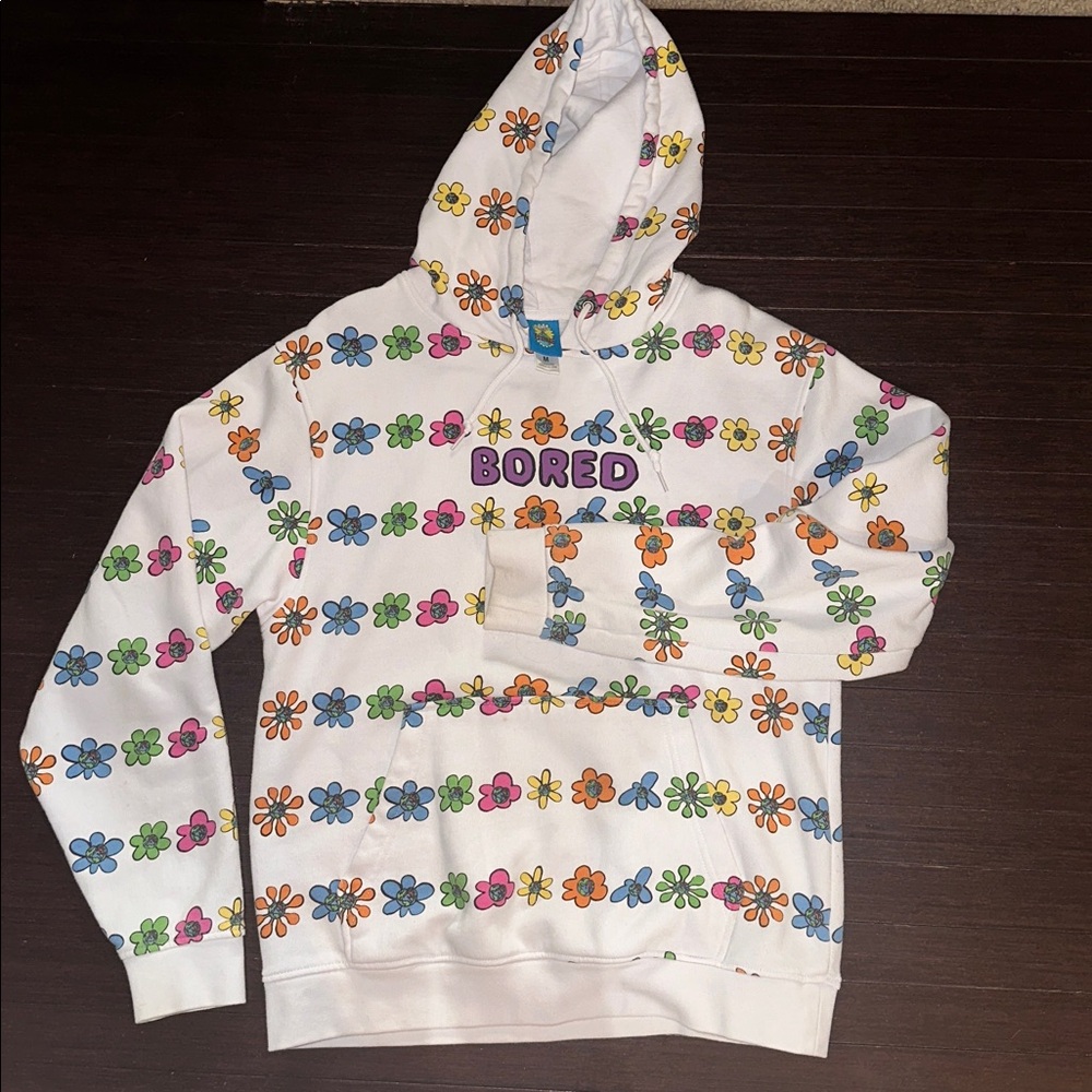 Floral Graphic Hoodie
